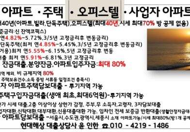 현대해상 아파트담보대출 아파트 빌라 다세대 도시형 생활주택 단독주택 오피스텔담보대출 구입 대환대출 사업자 대환대출 신탁 대환대출 대부 대환대출 아파트 1층 KB일반가 시세 3자 담보 후순위 추가 주부 무 소득자 고령자주택담보대출